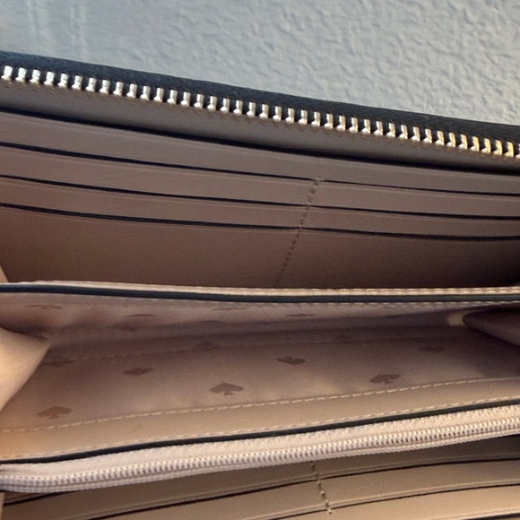 Kate Spade Black Leather Clutch - Picture 5 of 8